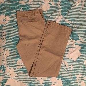 Mossimo khaki boot cut pants size 10